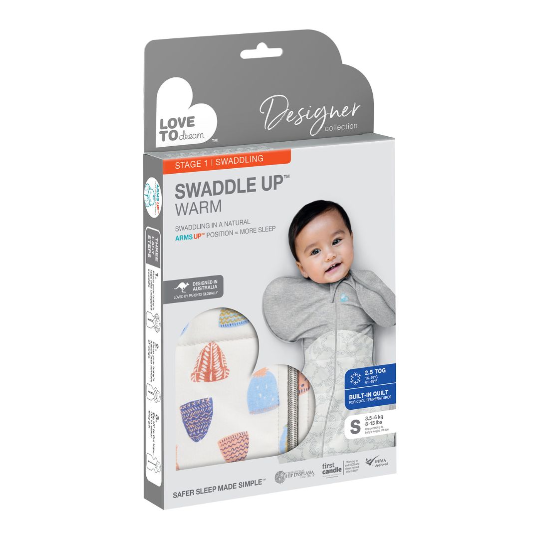 Swaddle UP™ Etapa 1 - TOG 2.5 - Happy Hats