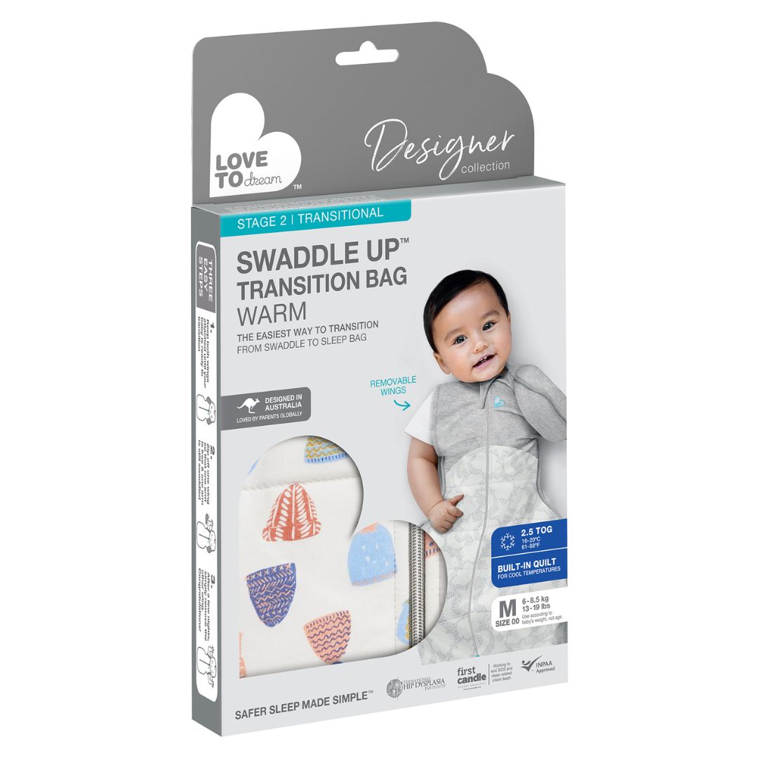 Swaddle UP™ Transición Etapa 2 - Tog 2.5 - Happy Hats