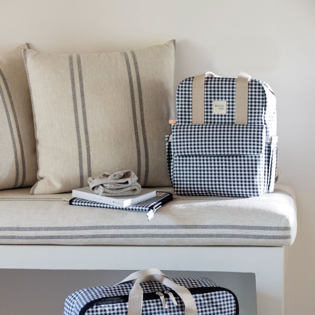 Mochila maternidad Vichy Negro