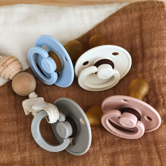 Chupete Colour X2 (0-6 meses) Sky Blue / Baby Blue