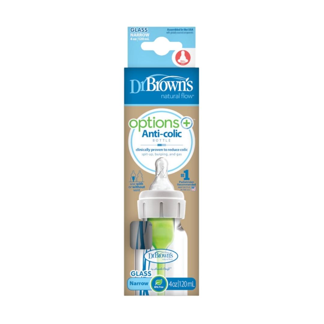 Mamadera Estandar Options Vidrio (120 ml.)