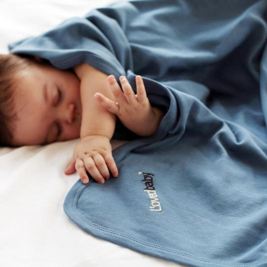 Manta algodón orgánico Gris