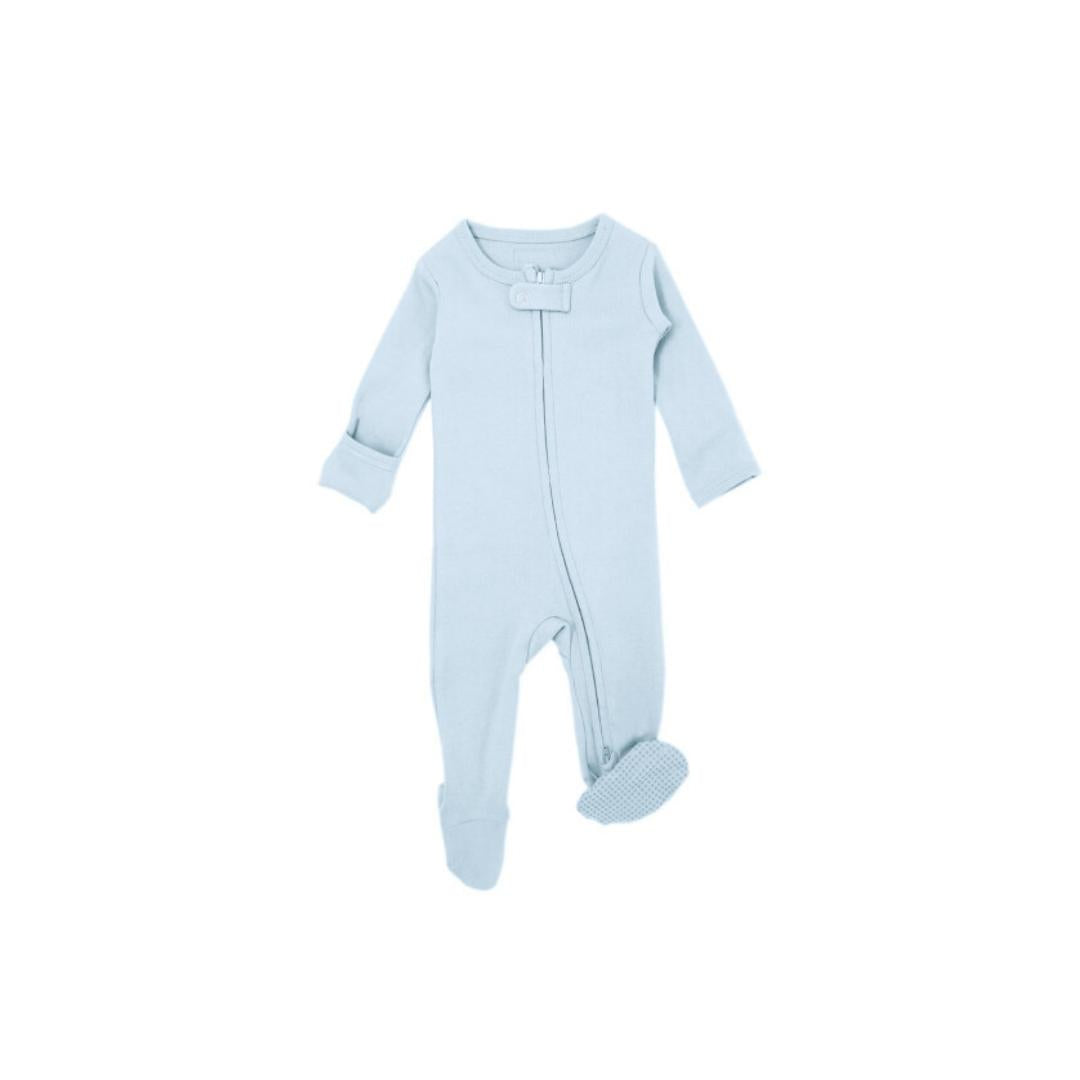 Conjunto Pijama con cierre Celeste - 0-3