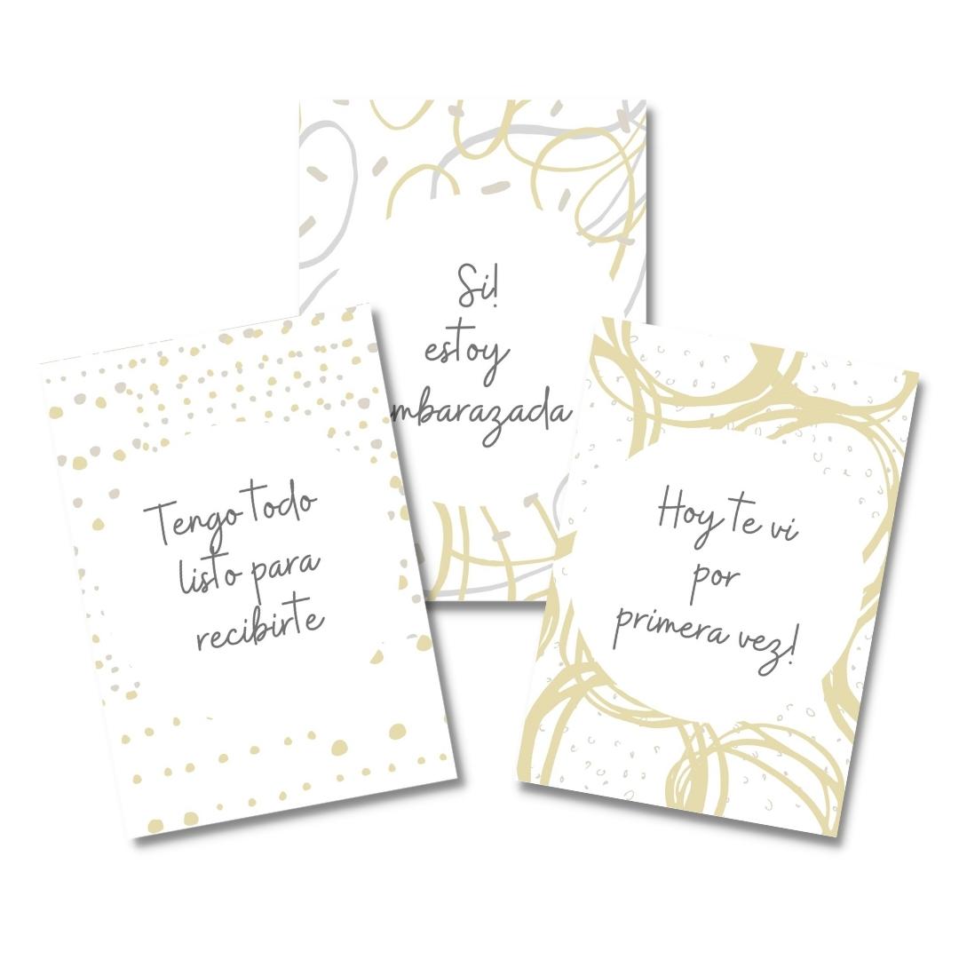 Tarjetas para Fotos Si! Estoy Embarazada