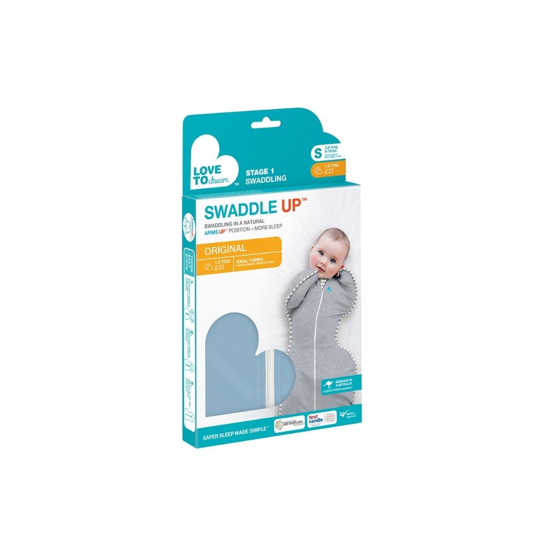 Swaddle UP™ Etapa 1 – TOG 1.0 – Dusty Blue
