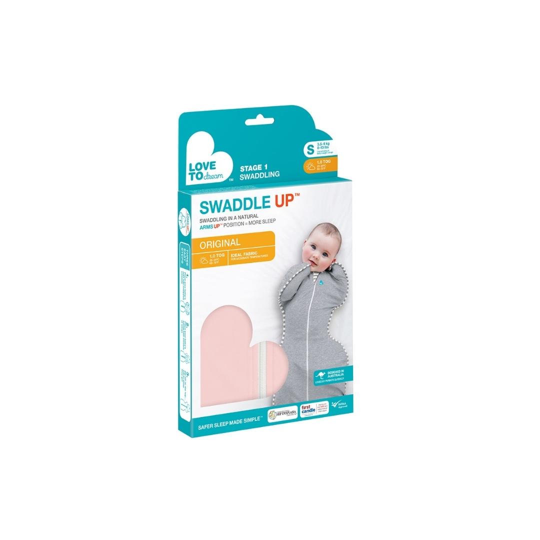 Swaddle UP™ Etapa 1 - TOG 1.0 - Dusty Pink