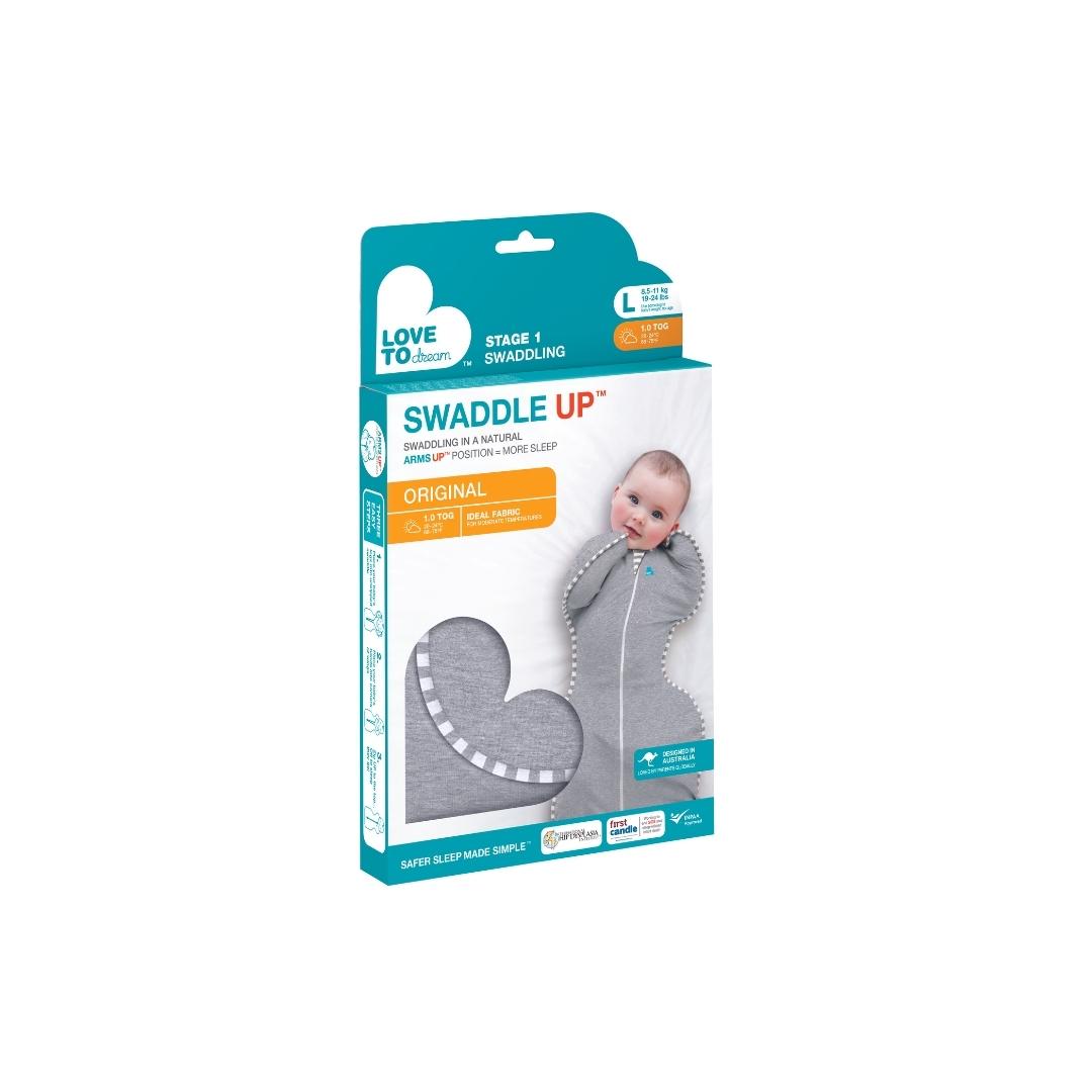 Swaddle UP™ Etapa 1 - TOG 1.0 - Gris