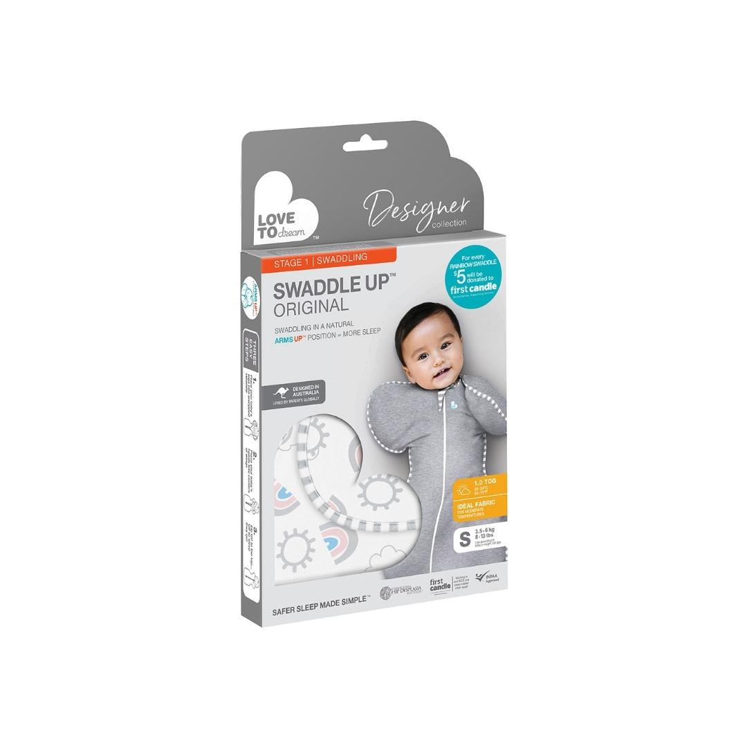 Swaddle UP™ Etapa 1 - TOG 1.0 - Arcoíris
