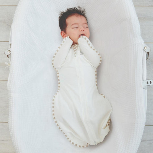 Swaddle UP™ Etapa 1 - Algodón Orgánico - TOG 1.0 - Crema
