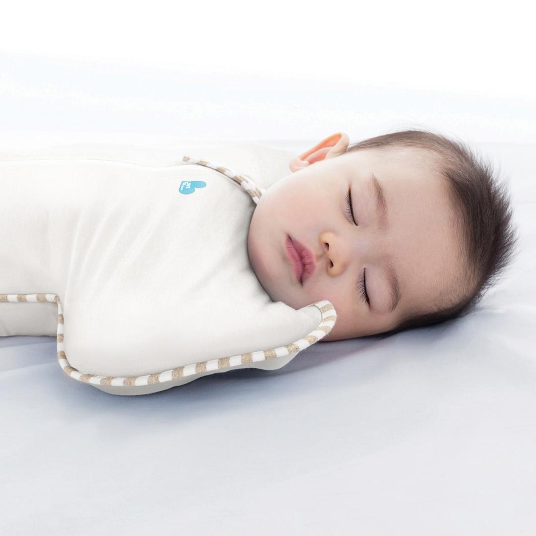 Swaddle UP™ Etapa 1 - Algodón Orgánico - TOG 1.0 - Crema