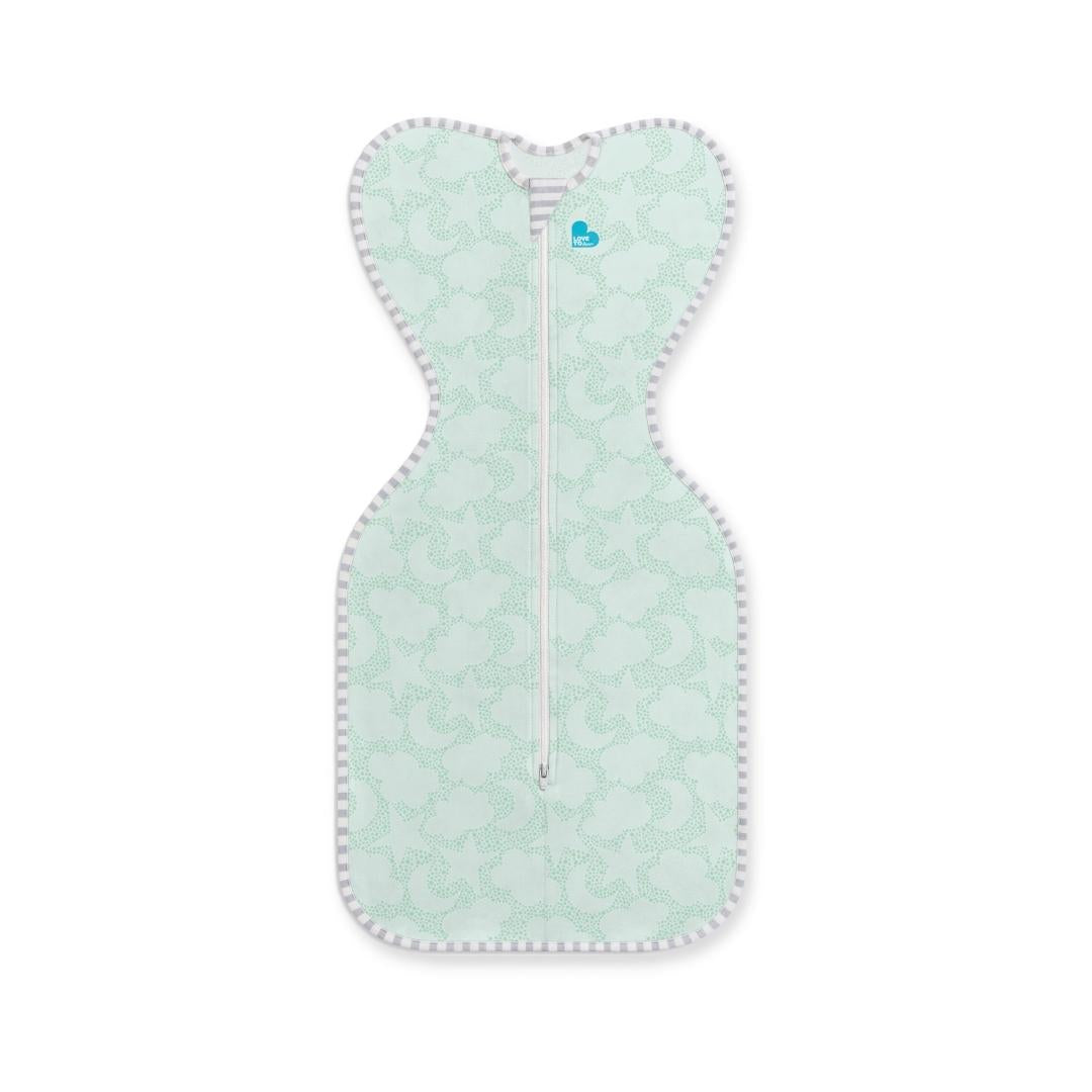 Swaddle UP™ Etapa 1 - Algodón Orgánico - TOG 1.0 - Celestial Dot Mint