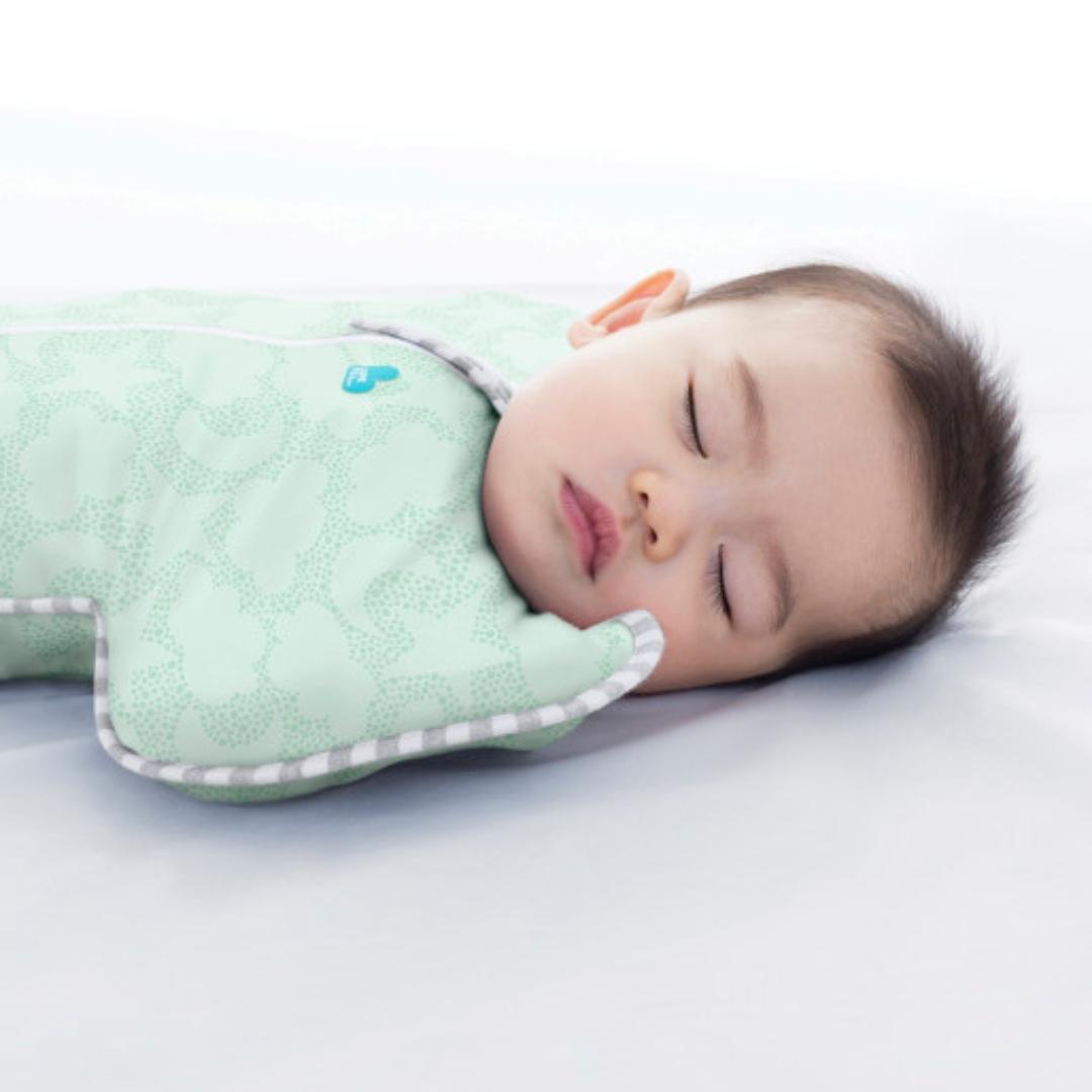 Swaddle UP™ Etapa 1 - Algodón Orgánico - TOG 1.0 - Celestial Dot Mint