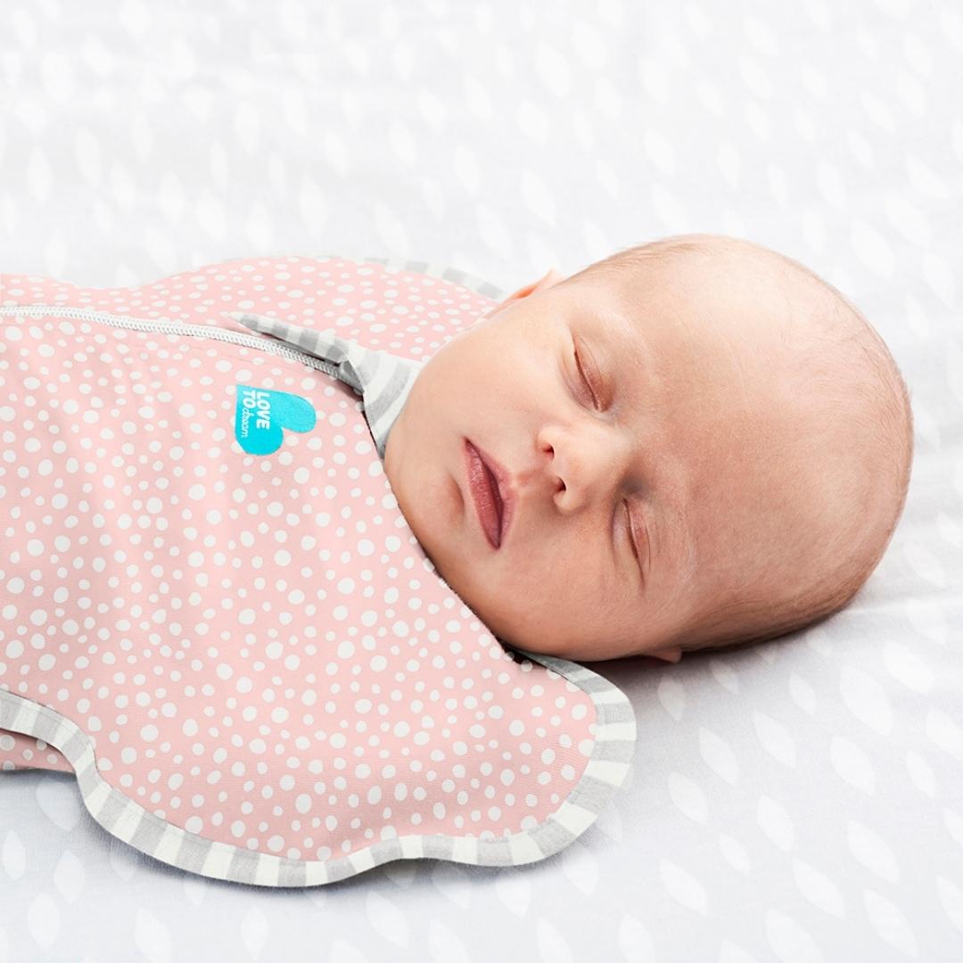Swaddle UP™ Etapa 1 - Bambú - TOG 1.0 - Pink Dot