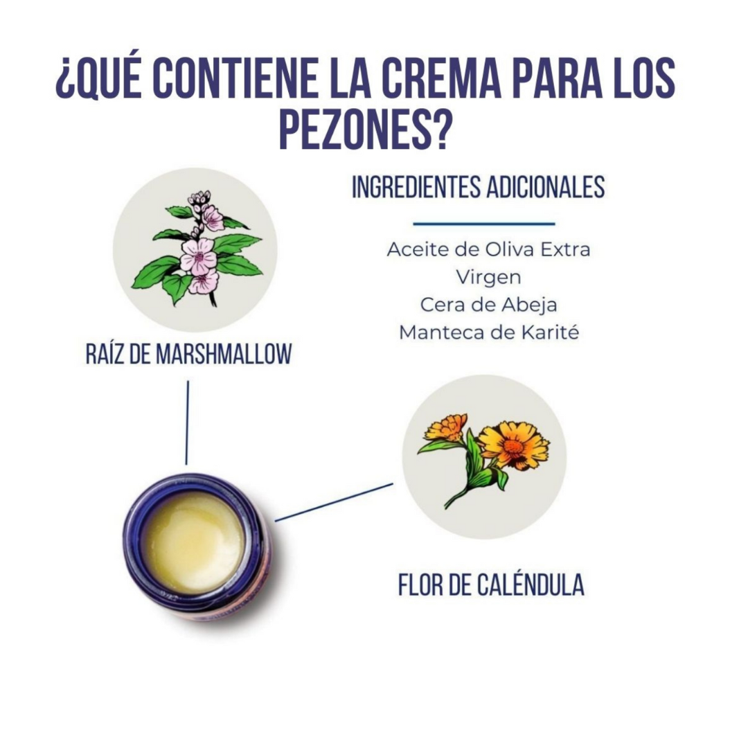 Bálsamo orgánico para pezones Nipple cream