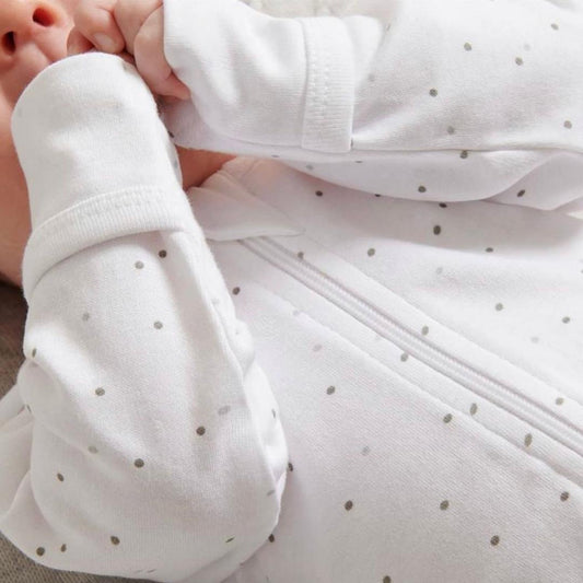 Conjunto Pijama Prematuro con cierre Gris