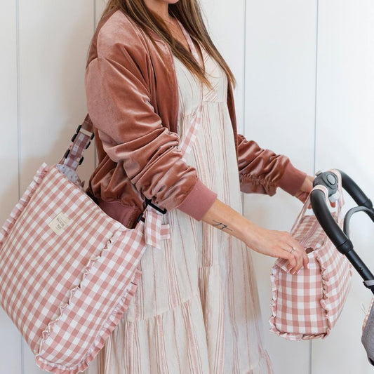 Bolso maternidad Remy Rosa