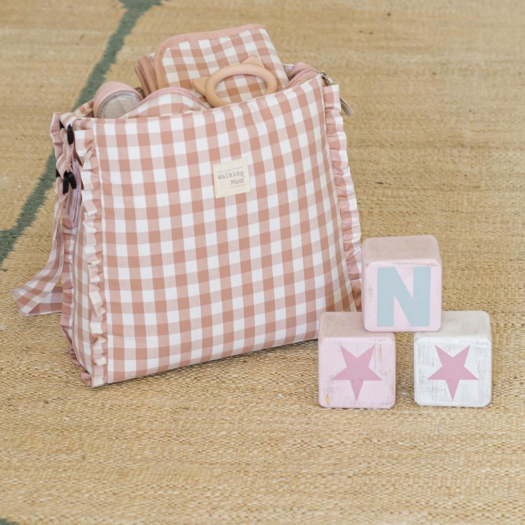 Bolso maternidad Remy Rosa