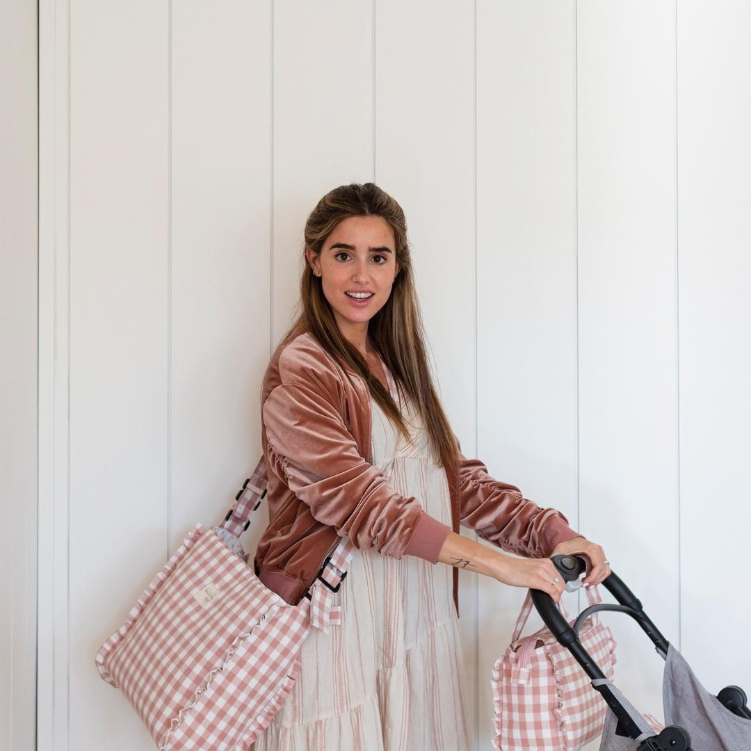 Bolso maternidad Remy Rosa