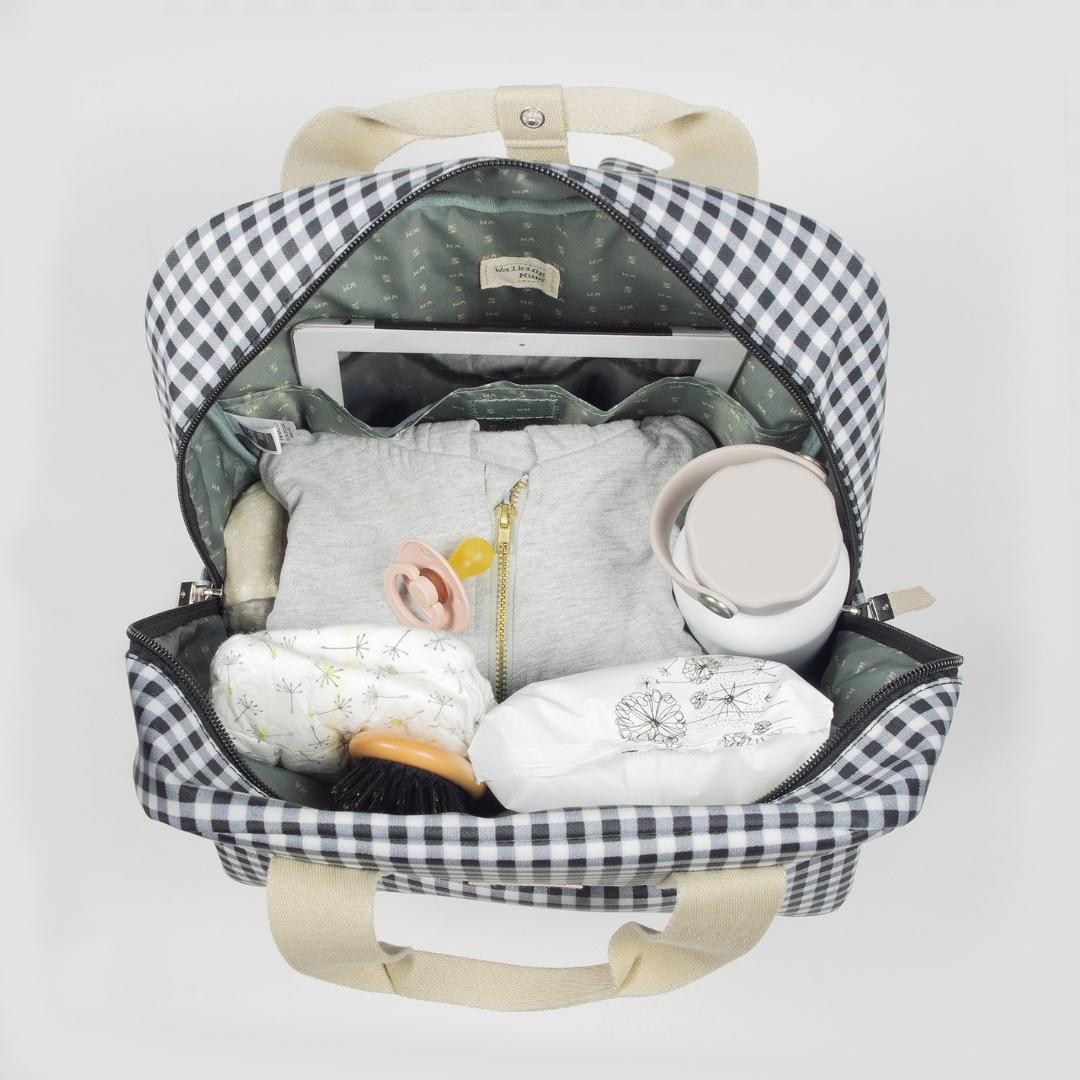 Mochila maternidad Vichy Negro