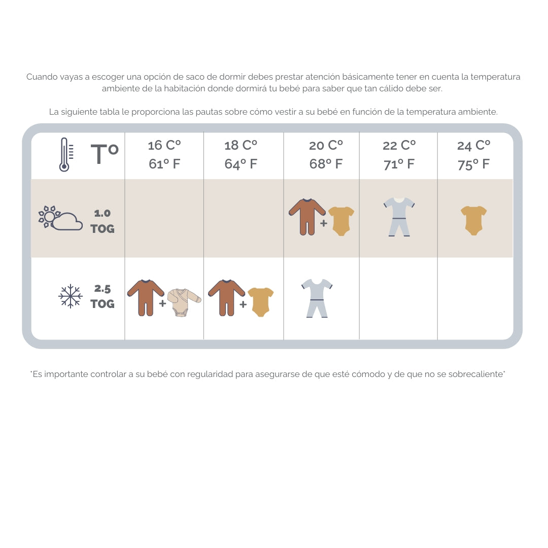 Swaddle UP™ Etapa 1 - Algodón Orgánico - TOG 1.0 - Crema