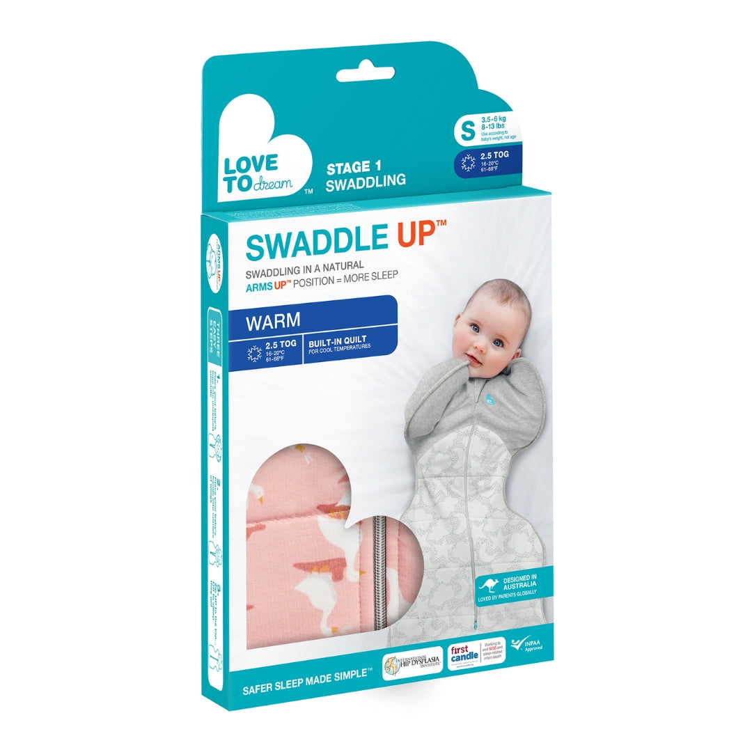 Swaddle UP™ Etapa 1 - TOG 2.5 - Dusty Pink