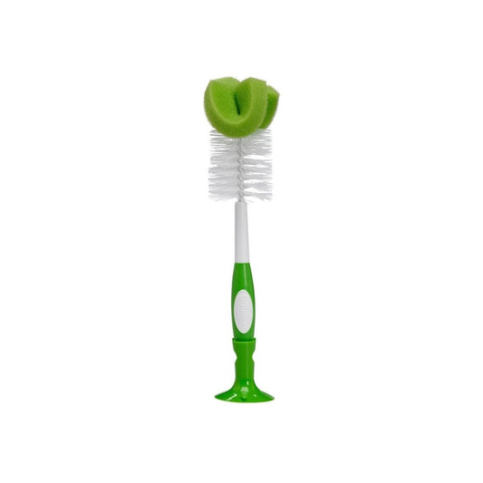 Cepilllo limpieza mamadera Verde