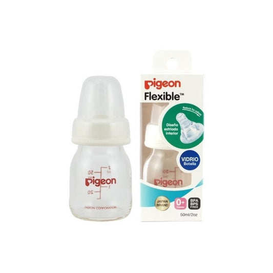 Mini mamadera estándar de vidrio (50 ml.)