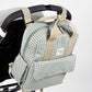 Mochila maternidad Vichy Verde